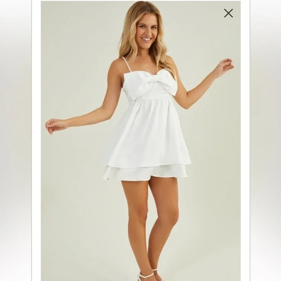 New with tags altard state stassie bow dress - Picture 3 of 5
